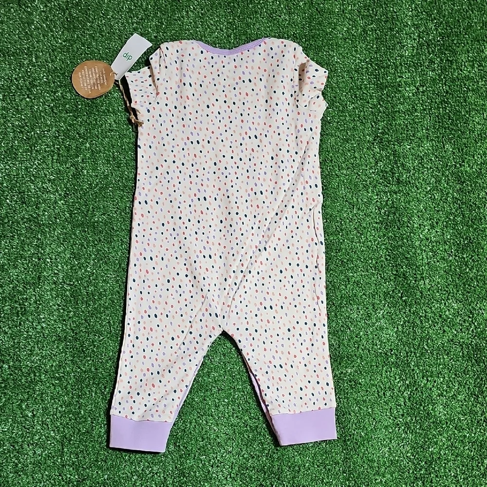 Colorful Polka Dot Baby Onesie